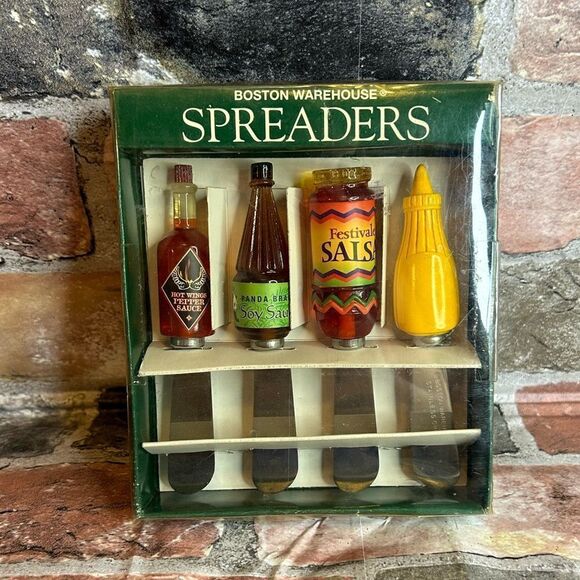 5 for $25🔥Boston Warehouse Spreaders- Condiment Spreaders New - Picture 1 of 4
